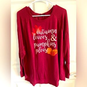 Fall women’s sweatshirt